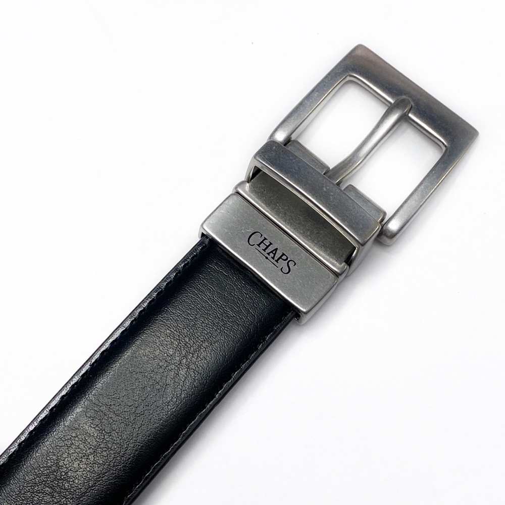 Chaps Men’s Faux Leather Reversible Belt - Picture 6 of 11